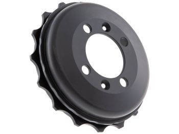 Brake Drum SIP Performance, rear, VBB Style for Vespa 125 V1-15, V30-33, VU, VM, VN, VNA, Hoffmann, VNB, ACMA, 150 VL, VB, VBA, VBB