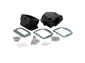 Intake Manifold SIP Performance 6-flaps black anodised for Vespa 125 VNA-TS, 150 VBA-Super, 160 GS, 180 SS, Rally, PX80-200, PE, Lusso, T5