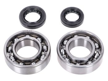 crankshaft bearing set with oil seals for Yamaha Aerox 4T, Neos 4T