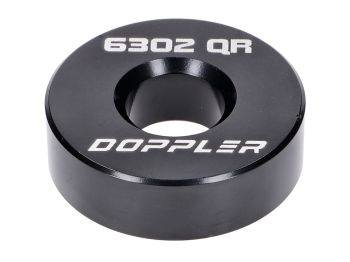 bearing dummy Doppler Alu CNC black for 6302 bearing