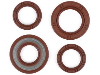 Oil seal set engine -BGM PRO, FKM/Viton® (E10/etahnol resistant)- Piaggio 125-180 cc 2-stroke