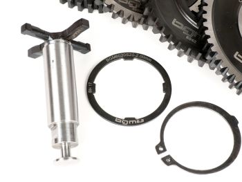 Gearbox (gear cogs only) -BGM PRO- Vespa P-range (-1984) - PX125 (VNX1T, 146314-VNX2T, 232052), PX150 (VLX1T 264565-624601), PX200 (VSX1T, -315266), Rally180 (VSD1T), Rally200 (VSE1T) - 12/57, 13/42, 17/38, 21/35 teeth - original ratio