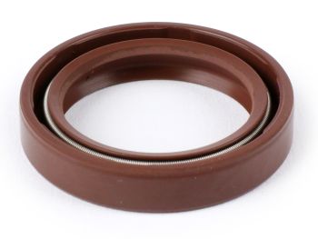 Oil seal 27x37x7mm -BGM PRO FKM/Viton® (E10/etahnol resistant)- (used for rear hub Vespa V50, V90, SS50, SS90, PV125, ET3, PK S, PK XL, PK XL2, ETS, GT125, GTR125, Sprint, TS, GL150, VBA, VBB, VNA, VNB, Rally180