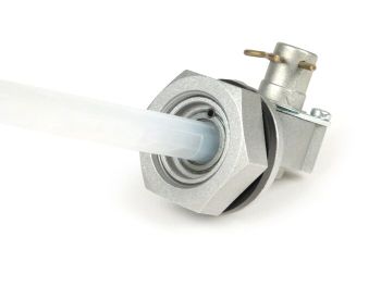 Fuel tap -BGM PRO Faster Flow V2.0- Vespa PX, T5 125cc, Rally180 (VSD1T), Rally200 (VSE1T), Sprint150 (VLB1T), TS125 (VNL3T), GT125 (VNL2T), GTR125 (VNL2T), GL150 (VLA1T), Super, VNA, VNB, VBA, VBB, V50, V90, PV125, ET3, PK S, PK XL
