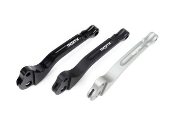 Brake lever -BGM PRO CNC- bowden cable- Vespa Largeframe 1957-1998 - PX, T5, Sprint, Rally, GT, GTR, TS, VNA, VNB, VBB, VBA, GS, SS180, Smallframe 1963-1989 V50, 50N, V90, PV125, ET3, PK S, PK XL1 - black