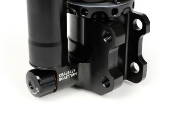 Front shock absorber -BGM PRO SC/F16 COMPETITION, 240mm- Vespa GTS 125-300 (-2013, 2017-2022), GTS SUPER 300 HPE, SUPERSPORT 300, SUPERTECH 300 HPE, GT 125-200, GTL 125-200, GTV 125-300 - black