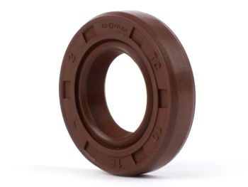 Oil seal 10x18x4mm -BGM PRO FKM/Viton® (E10/etahnol resistant)- (used for gear selector shaft Vespa PK XL2 - water pump Minarelli 50 cc (type MA, CA)