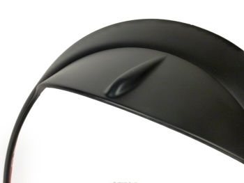 Headlight rim with visor -MOTO NOSTRA (-2018)- Vespa GT, GTL, GTS 125-300, GTS 125-300 Super - flat black