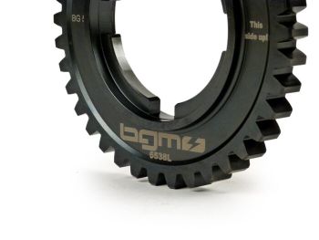 3rd gear cog -BGM PRO, type EFL- Vespa PX125-200 (1984-), T5 125cc, Cosa125-200, LML Star/Stella125/150 2-stroke - 38 teeth