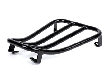 Floor board rack -MOTO NOSTRA V2.0, black shiny- Vespa GTS 125-300, GTV, GTL, GT
