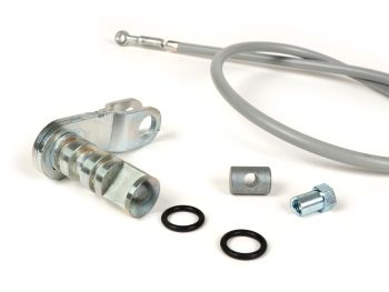 Brake cable set -BGM ORIGINAL- Vespa PK S/XL/XL2 - conversion to adjustable brake cable with thread