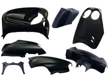 fairing kit EDGE 7-piece black metallic for Yamaha Neos / MBK Ovetto 50-100cc 2T -06/2007
