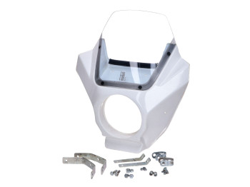 Headlight fairing white for Lambretta J125 4m