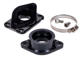 Intake manifold Carenzi 28mm for Minarelli AM6, Derbi, PWK carburetor 26-28MM