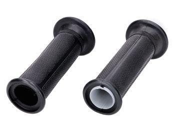 handlebar rubber grip set left and right incl. throttle tube