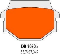 brake pads Delta Braking sintered DB2050QD