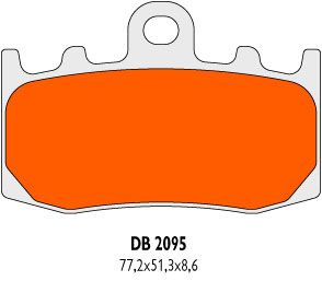 brake pads Delta Braking sintered DB2095RDN
