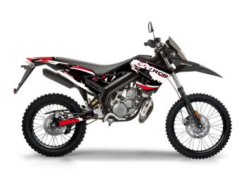 decal set black-white-red matt for Gilera RCR 50 2018-