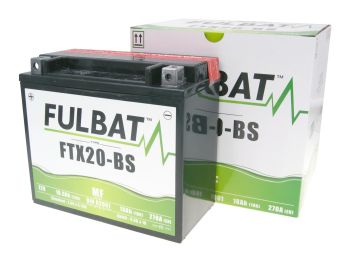 battery Fulbat FTX20-BS MF maintenance free