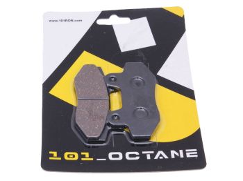 brake pads organic for Peugeot Speedfight 3, Hyosung GT, GV = NK430.21