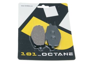 brake pads organic for Yamaha Cygnus 125, TZR, DT, TZR 50 MBK Flame, X-Power 125 = NK430.22
