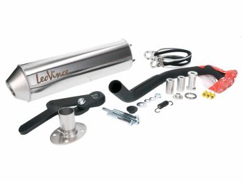 exhaust system LeoVince 4T Racing HM-Titan for 139QMB/QMA
