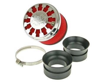 air filter Malossi red filter E13 42 / 58mm straight carburetor connection