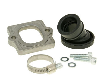 intake manifold Malossi X360 MHR FKM d=22, 24.5mm carb connection for Piaggio
