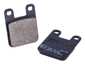 brake pads Malossi KBA organic for Derbi, Gilera, Italjet, Peugeot