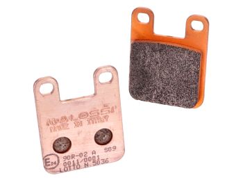 brake pads Malossi MHR Sinter for Derbi, Gilera, Italjet, Peugeot