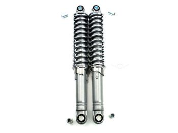 shock absorbers 310mm gray chrome for Zündapp GTS C 50 Sport
