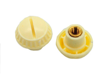 Fairing screw set white for MBK Mobylette