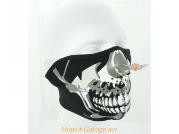 Biker, Mask, ZAN, Chrome Skull, Motorcycle, Mask, Chopper