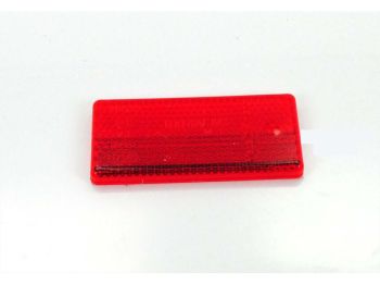 Rear light Hella cat´s eye reflector bright red 65 x 30