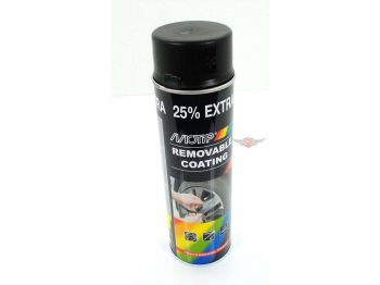 Moped Motip color spray can spray can black peelable 500ml