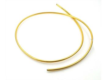 edge band gold chrome 100cm headlight leg shield