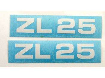 Sticker set white decor lettering Germany