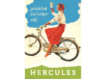 Advertising poster for Hercules Type 214, 1950s