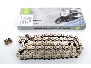 Chain Ejsot 108 Gl reinforced silver for Kreidler Florett RMC RS TS 5Gang HRT