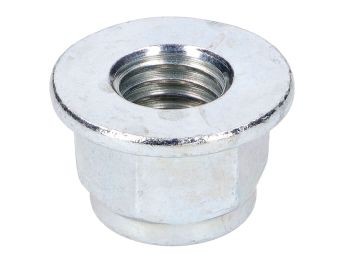 nut w/ flange M12 self locking, zinc plated