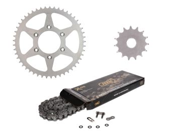 chain kit AFAM XS-Ring 15/45 teeth for Aprilia SX125 08-10