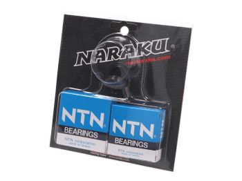 crankshaft bearing set Naraku heavy duty incl. oil seals for Peugeot vertical Euro 2
