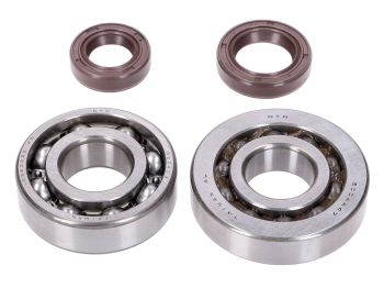crankshaft bearing set Naraku FKM Heavy Duty for Peugeot vertical Euro2