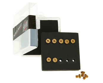 main jet set Naraku for Dellorto carburetor M5 size 50-68 - 10 pcs