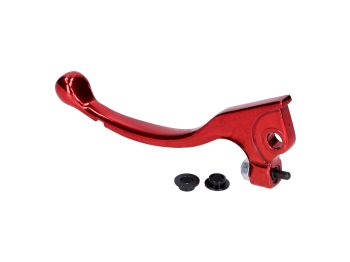 brake lever Naraku red for Rieju MRT (AJP brake), Derbi DRD Pro, Rieju