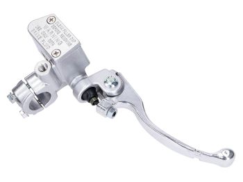 front brake master cylinder / brake pump Naraku silver for Rieju RR 50, SMX 50, MRT 50, RRX, Tango 2000-