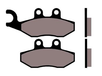 brake pads Naraku organic for Aprilia, Derbi, Gilera, Piaggio, Vespa