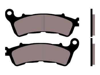 brake pads Naraku organic for Honda Forza, S-Wing FES, Suzuki Burgman, Sixteen