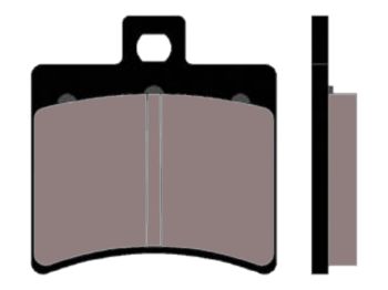 brake pads Naraku sintered for Aprilia SR50, Scarabeo, Baotian BT49QT