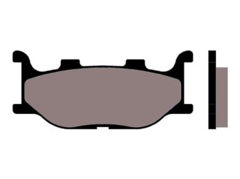 brake pads Naraku sintered for Italjet Jupiter, Yamaha Majesty, MBK Skyliner